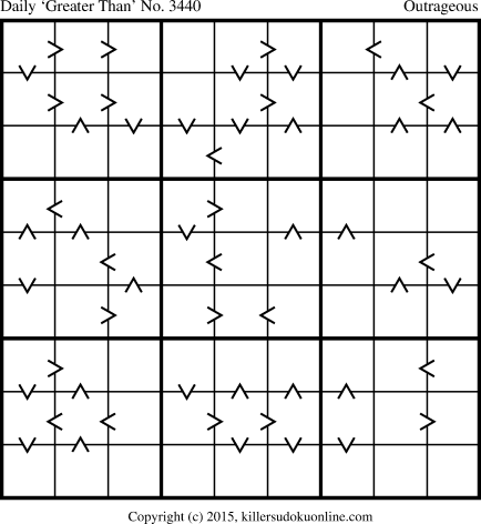 Killer Sudoku for 9/14/2015
