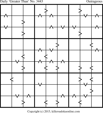 Killer Sudoku for 9/17/2015