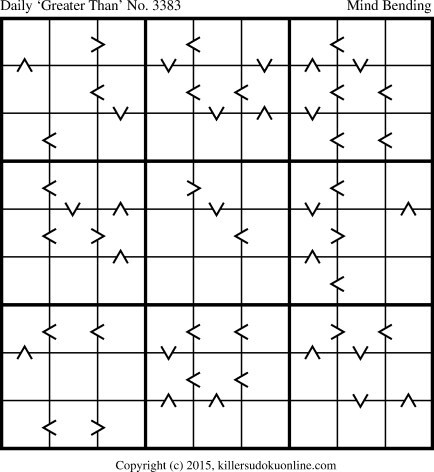 Killer Sudoku for 7/19/2015