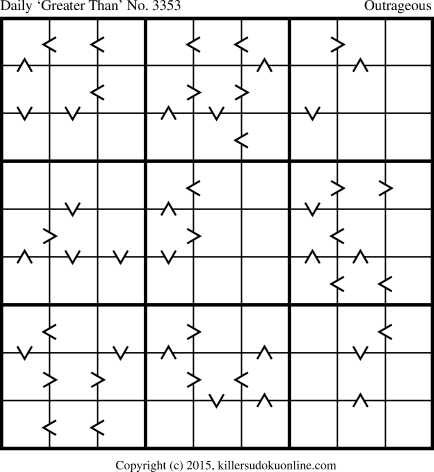 Killer Sudoku for 6/19/2015