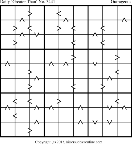 Killer Sudoku for 9/15/2015