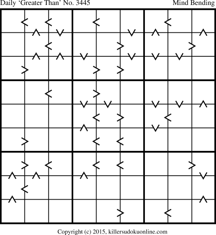 Killer Sudoku for 9/19/2015