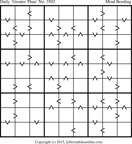 Killer Sudoku for 11/15/2015