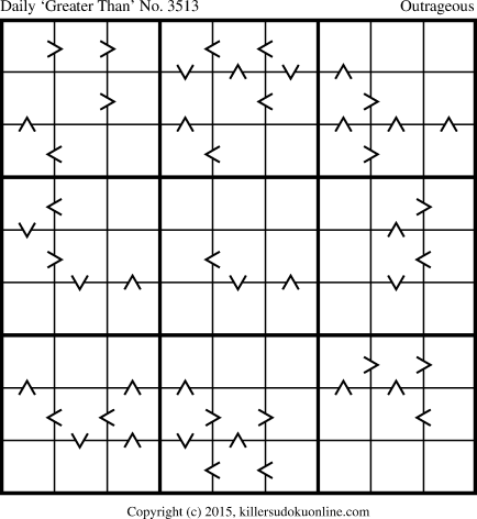 Killer Sudoku for 11/26/2015