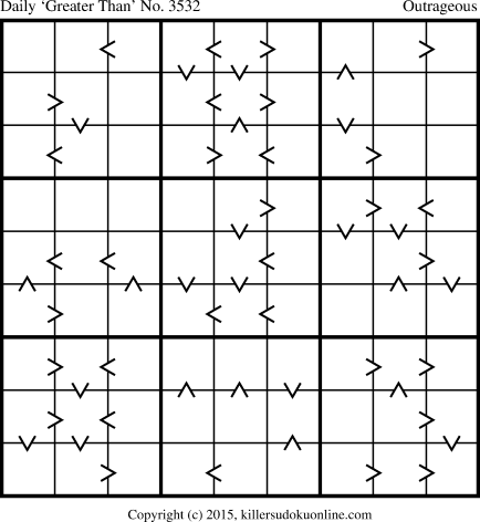 Killer Sudoku for 12/15/2015