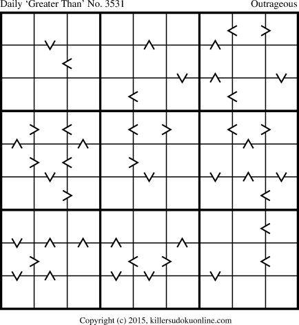 Killer Sudoku for 12/14/2015