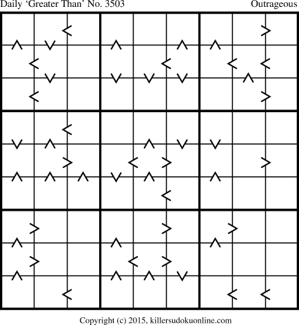 Killer Sudoku for 11/16/2015