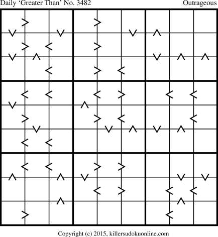 Killer Sudoku for 10/26/2015