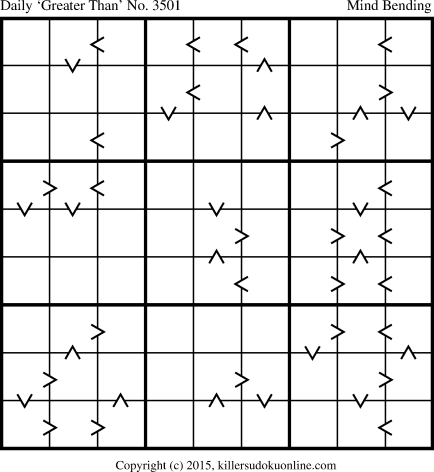 Killer Sudoku for 11/14/2015