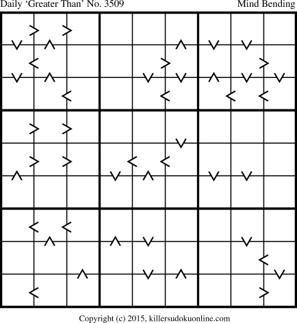 Killer Sudoku for 11/22/2015
