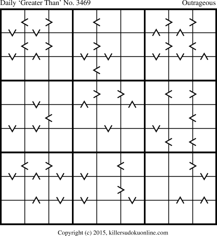 Killer Sudoku for 10/13/2015