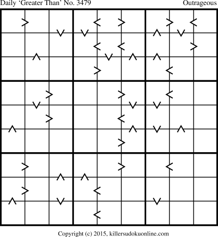 Killer Sudoku for 10/23/2015