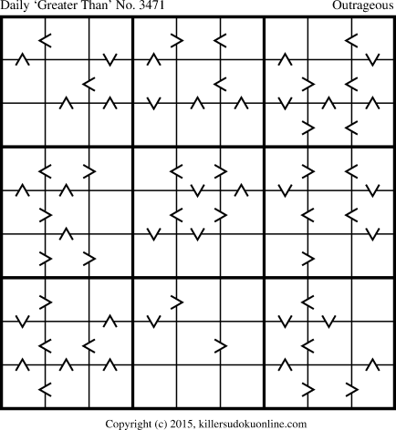 Killer Sudoku for 10/15/2015