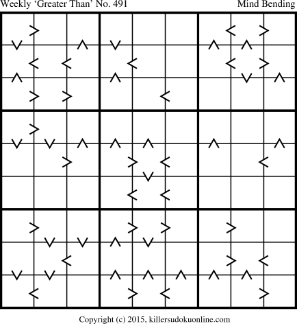 Killer Sudoku for 6/15/2015