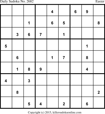Killer Sudoku for 7/7/2015