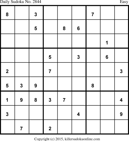 Killer Sudoku for 12/16/2015