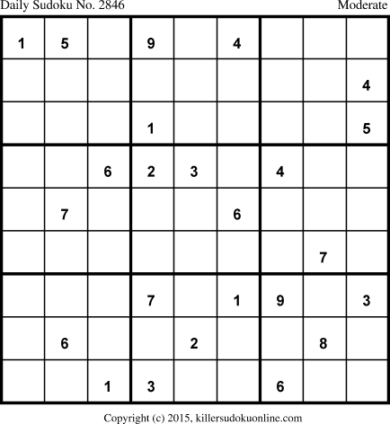 Killer Sudoku for 12/18/2015