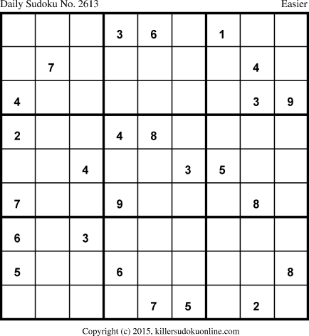 Killer Sudoku for 4/29/2015