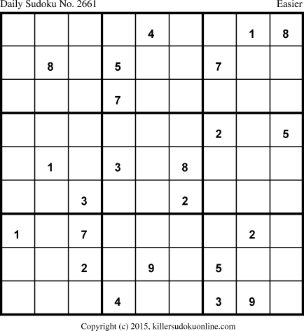 Killer Sudoku for 6/16/2015