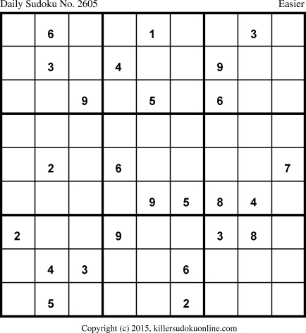 Killer Sudoku for 4/21/2015