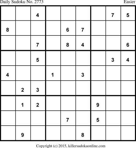 Killer Sudoku for 10/6/2015