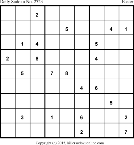 Killer Sudoku for 8/17/2015
