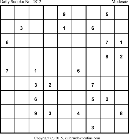Killer Sudoku for 11/14/2015