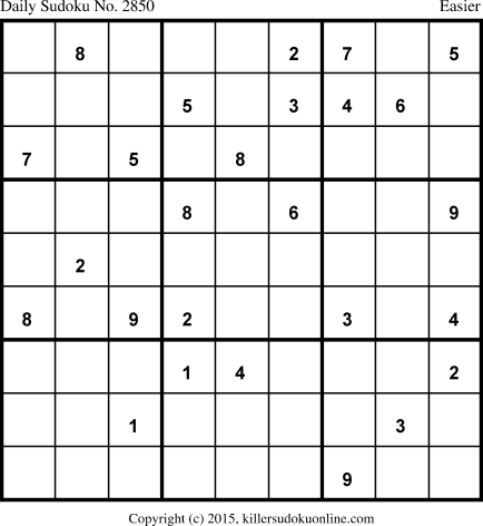 Killer Sudoku for 12/22/2015