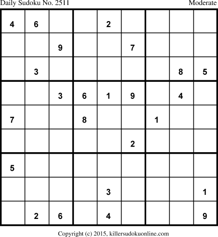 Killer Sudoku for 1/17/2015