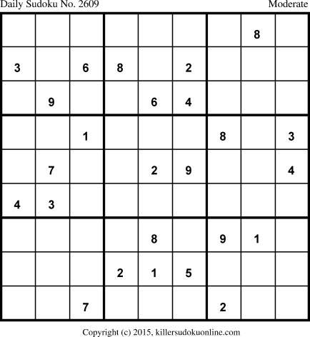 Killer Sudoku for 4/25/2015