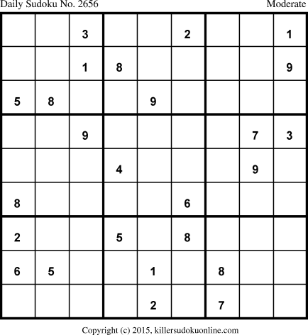 Killer Sudoku for 6/11/2015