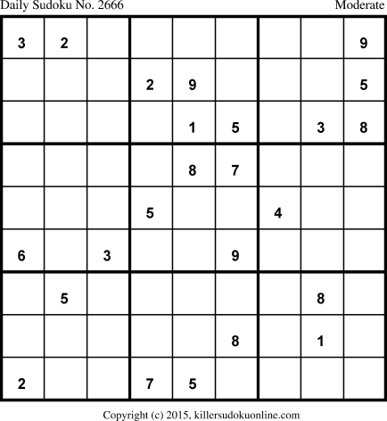 Killer Sudoku for 6/21/2015