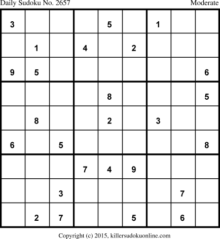 Killer Sudoku for 6/12/2015