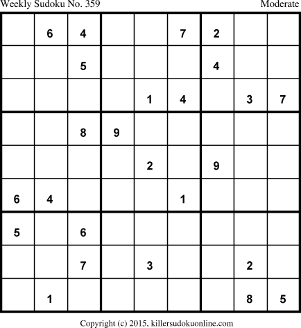 Killer Sudoku for 1/19/2015