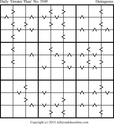 Killer Sudoku for 1/1/2016