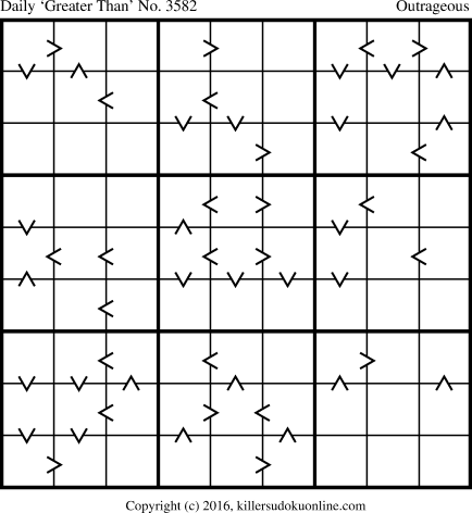 Killer Sudoku for 2/3/2016