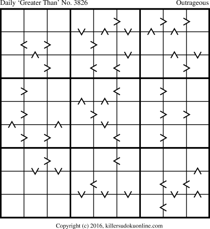 Killer Sudoku for 10/4/2016