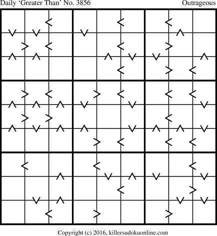 Killer Sudoku for 11/3/2016