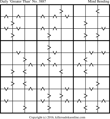 Killer Sudoku for 12/4/2016