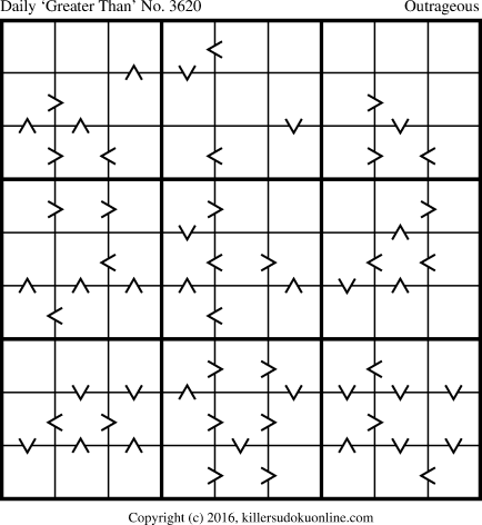 Killer Sudoku for 3/12/2016