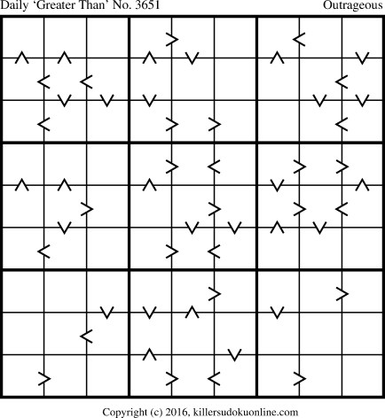 Killer Sudoku for 4/12/2016