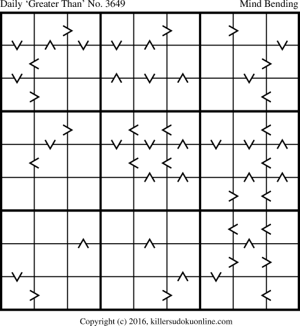 Killer Sudoku for 4/10/2016