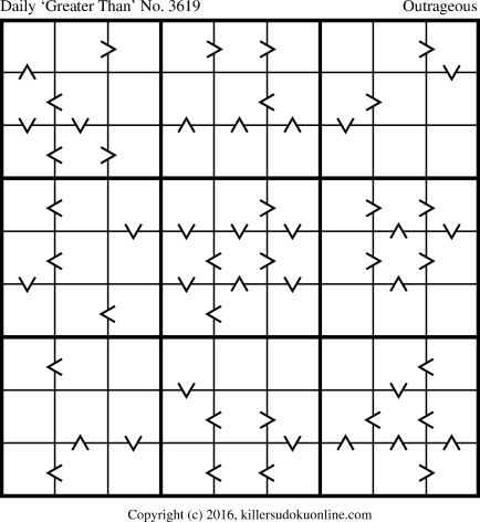 Killer Sudoku for 3/11/2016