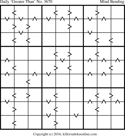 Killer Sudoku for 5/1/2016