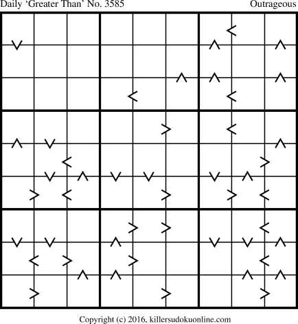 Killer Sudoku for 2/6/2016