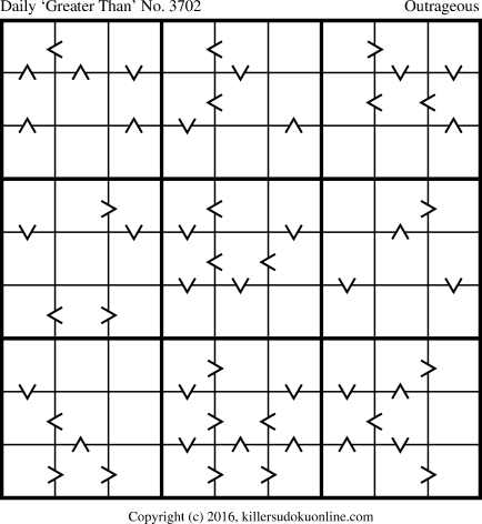 Killer Sudoku for 6/2/2016