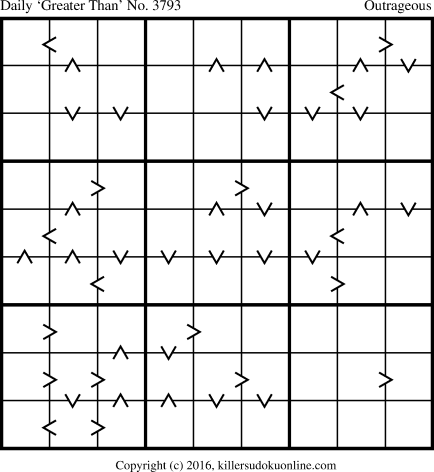 Killer Sudoku for 9/1/2016