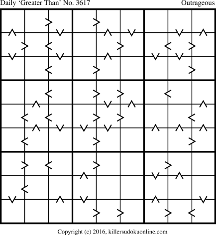 Killer Sudoku for 3/9/2016