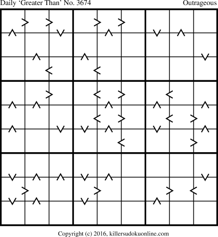 Killer Sudoku for 5/5/2016