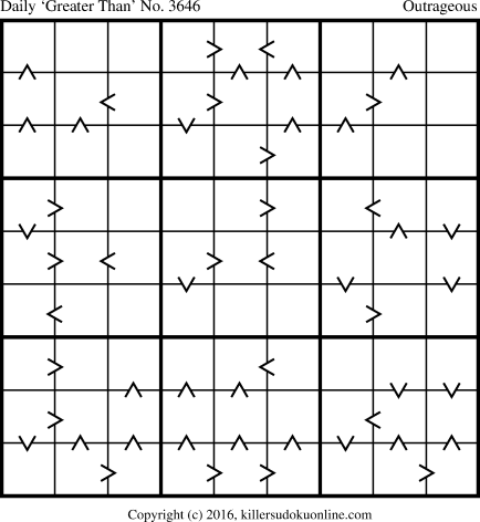 Killer Sudoku for 4/7/2016